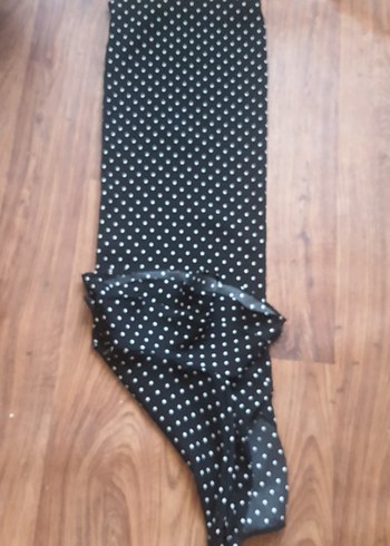 Siyah Puantiyeli V Yaka Hamile Bluzu - Görsel 10