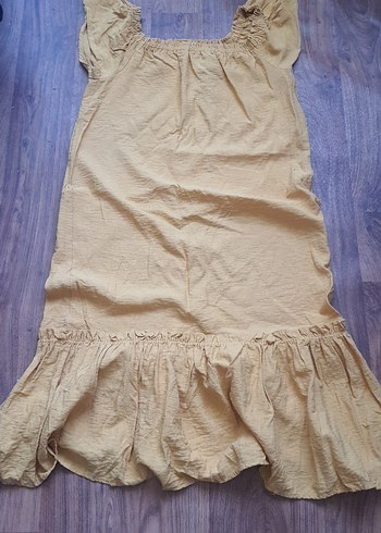 Bej Hamile ve Emzirme Gecelik Midi Boy - Görsel 5