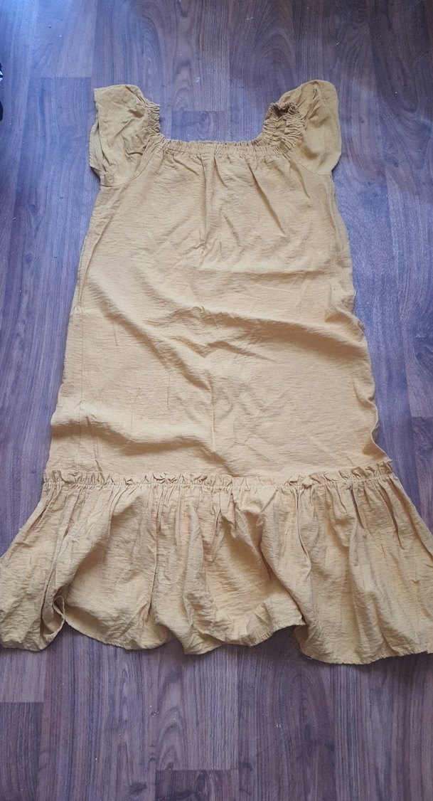 Bej Hamile ve Emzirme Gecelik Midi Boy - Görsel 5