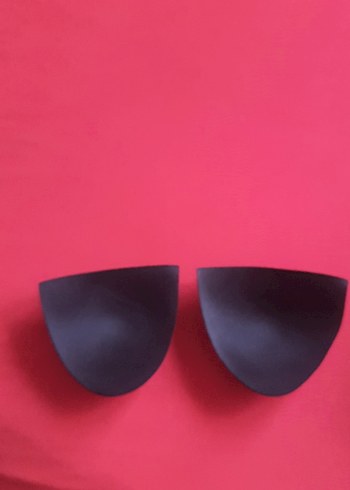 Bordo ve Siyah Destekli Sütyen Kalıpları - Görsel 2