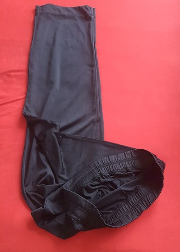 Siyah Kadın Spor Kumaş Pantolon - Görsel 5