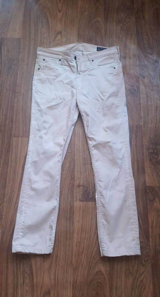 Bej Regular Fit Erkek Keten Pantolon - Görsel 2