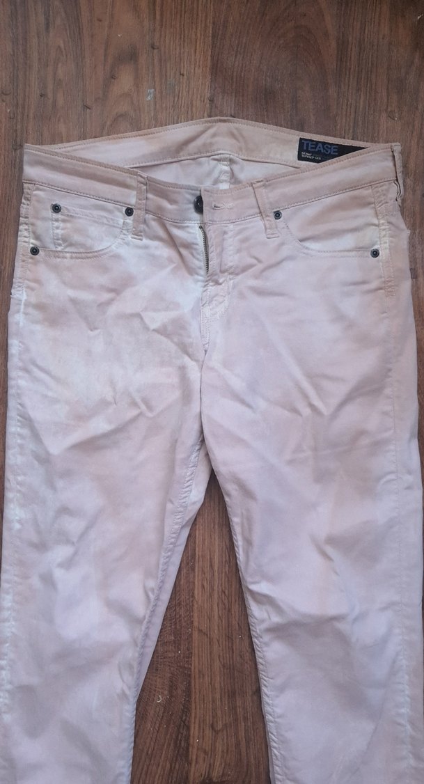 Bej Regular Fit Erkek Keten Pantolon - Görsel 4