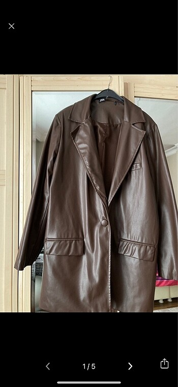 Zara deri blazer ceket