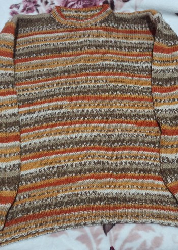 Bohem Tarzı Erkek Çocuk Örgü Kazak - Görsel 4