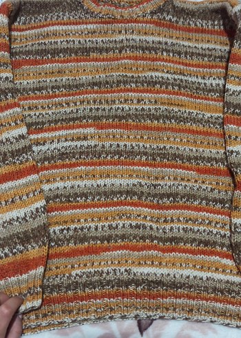 Bohem Tarzı Erkek Çocuk Örgü Kazak - Görsel 8