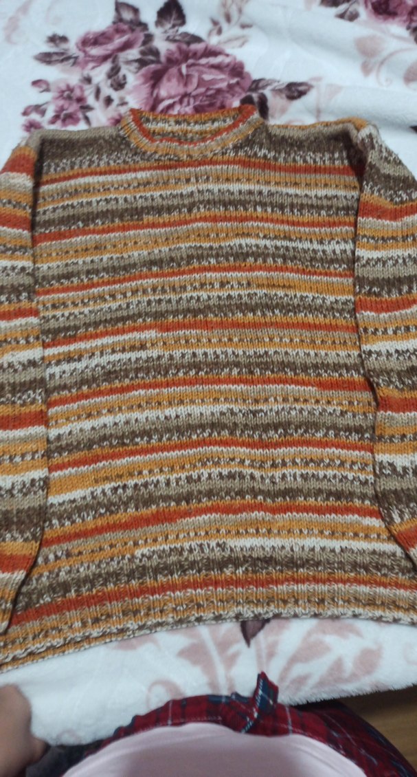 Bohem Tarzı Erkek Çocuk Örgü Kazak - Görsel 4