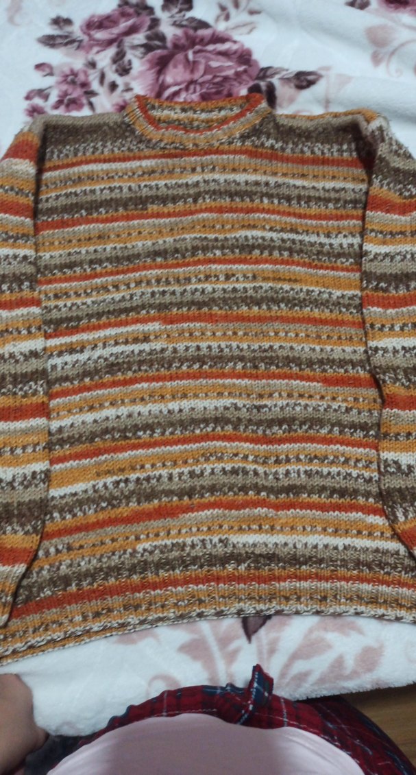 Bohem Tarzı Erkek Çocuk Örgü Kazak - Görsel 3