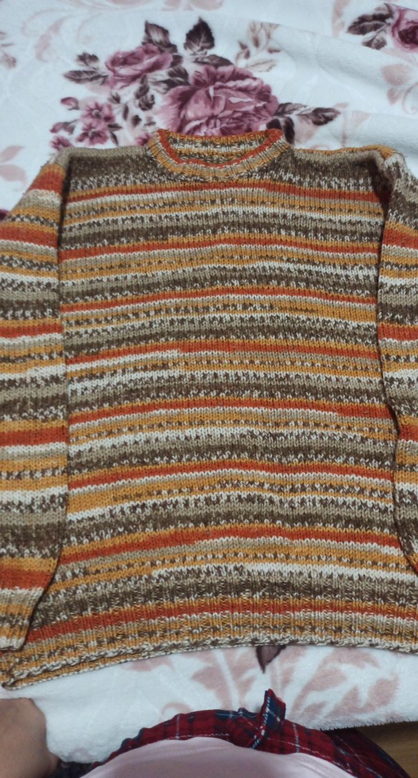 Bohem Tarzı Erkek Çocuk Örgü Kazak - Görsel 2