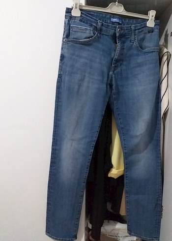 Mavi Erkek Denim Pantolon - Görsel 3