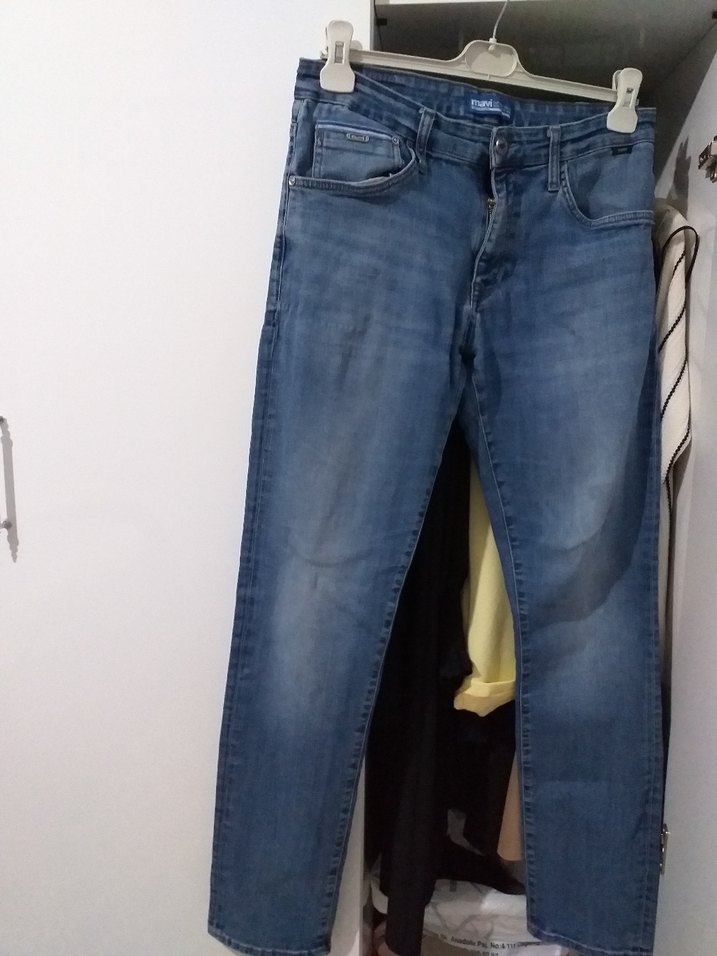 Mavi Erkek Denim Pantolon - Görsel 2