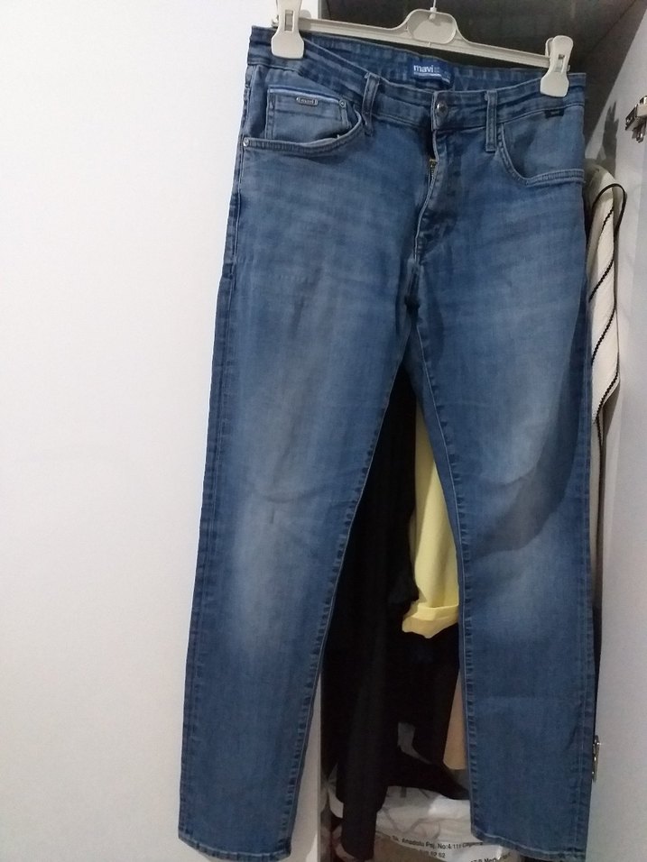 Mavi Erkek Denim Pantolon - Görsel 3