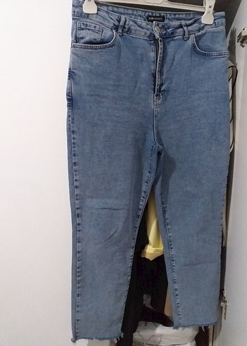 Mavi Rahat Kesim Midi Denim Kadın Jean - Görsel 2