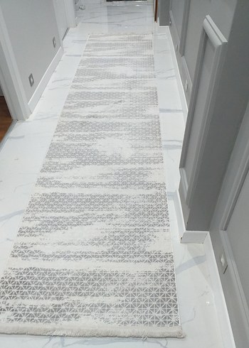 Gri Beyaz Çağdaş Halı - Görsel 5