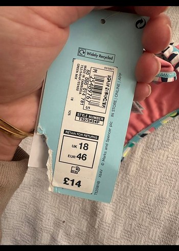 Pastel Çok Renkli Bağcıklı Bikini - Görsel 6