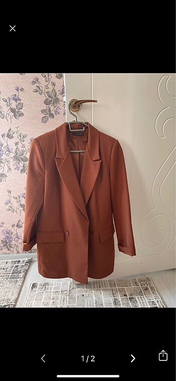 Taba rengi blazer