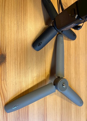 Gri DJI Mini Tripod ve Selfie Çubuğu ayakçığı - Görsel 3