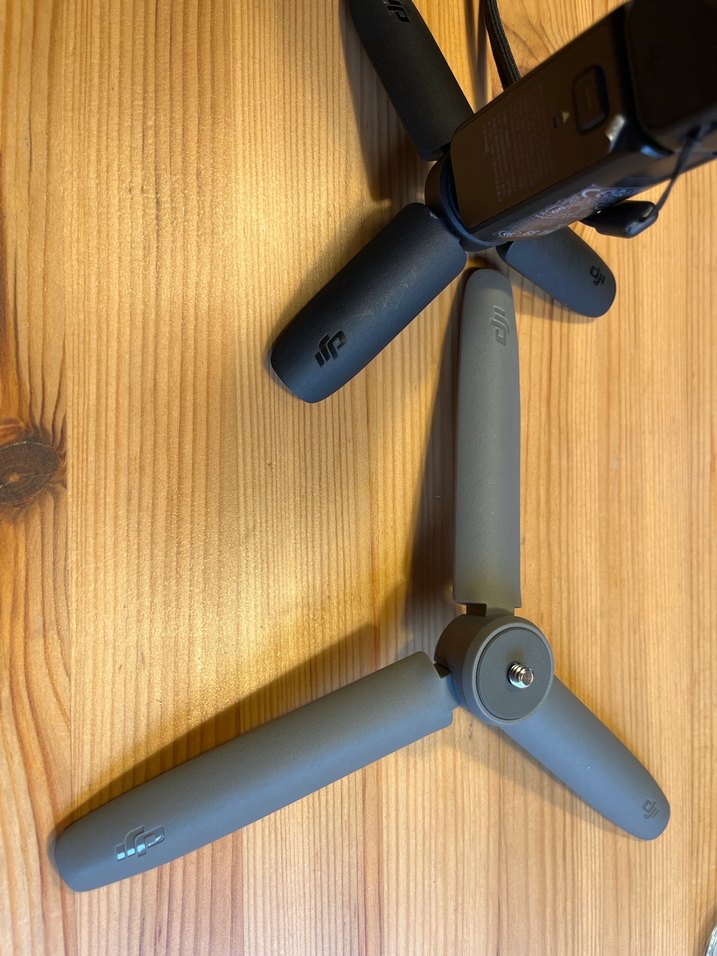 Gri DJI Mini Tripod ve Selfie Çubuğu ayakçığı - Görsel 3