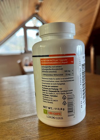 GymBeam Ashwagandha Takviyesi - Görsel 7