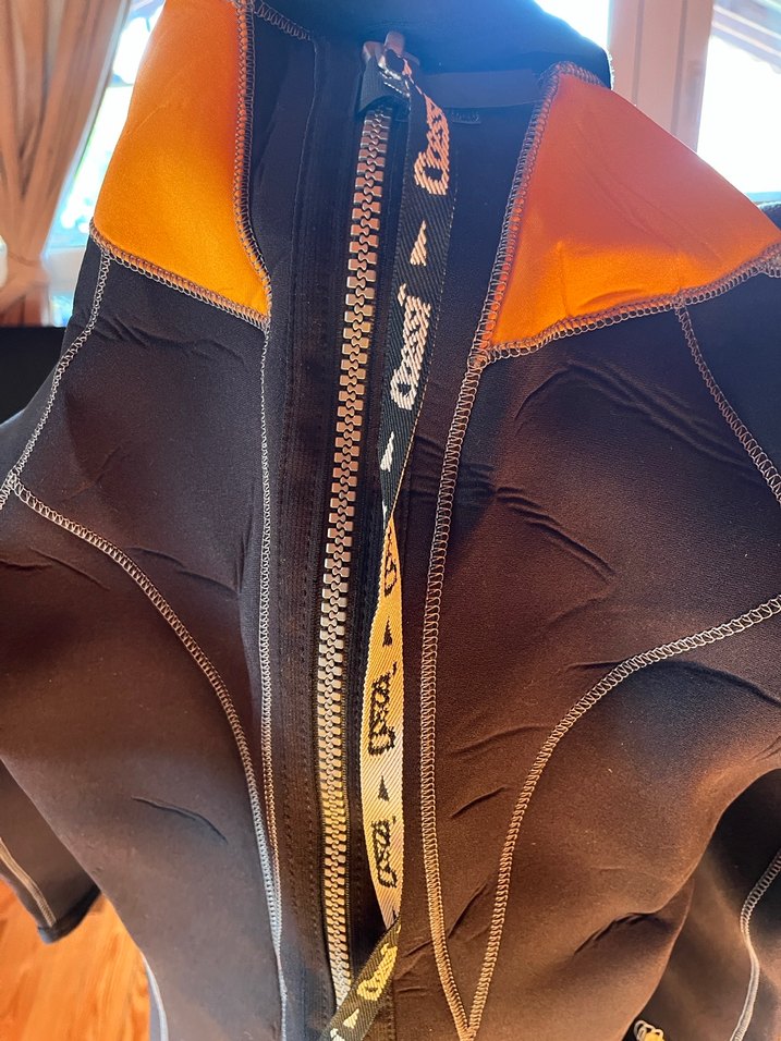 Fermuarlı Siyah Kadın Uzun Tulum cressi - Görsel 3