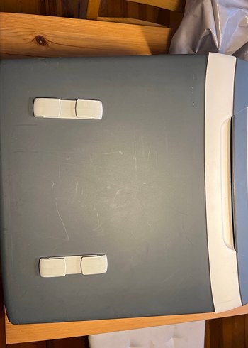 Beyaz ve Gri oto buzdolabı/ elektrikli soğutucu ezetil - Görsel 7