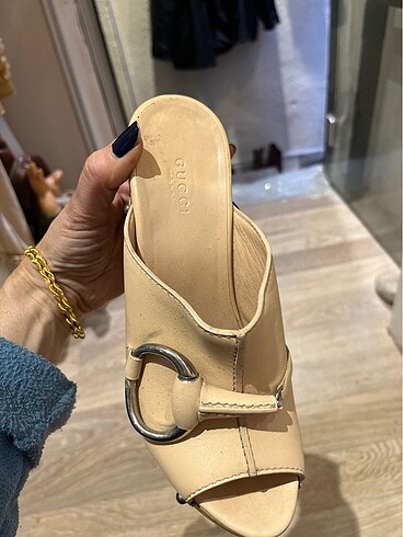 Gucci Gucci deri ayakkabı/terlik