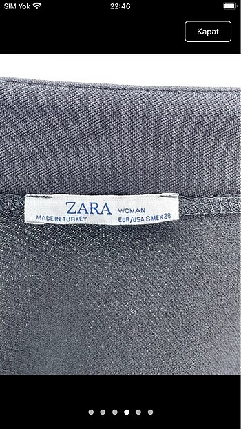 s Beden Zara sweat elbise