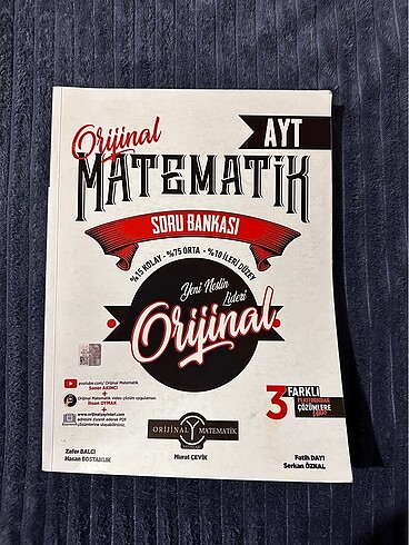 Orjinal AYT Matematik