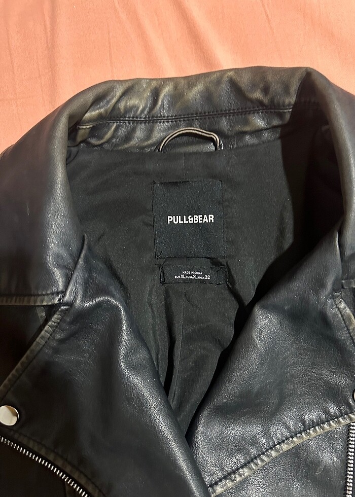 Pull & bear deri ceket - Görsel 3