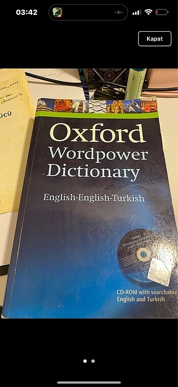 Oxford Dictionary (sözlük)