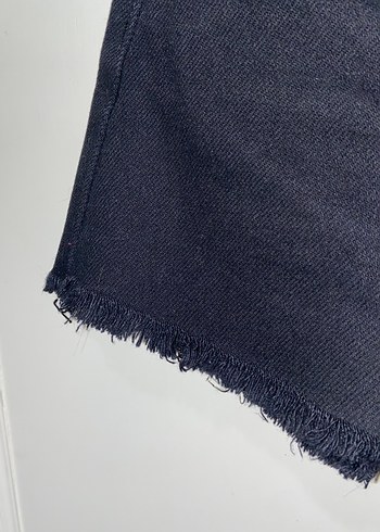 Bershka Siyah Jean şort kot - Görsel 3