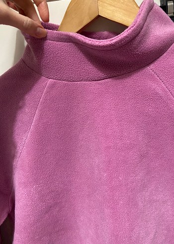 Pembe peluş ikili eşofman takımı - Görsel 2