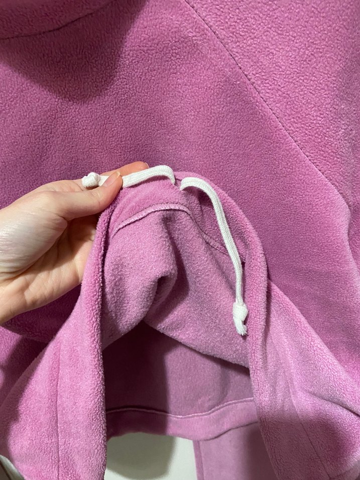 Pembe peluş ikili eşofman takımı - Görsel 3