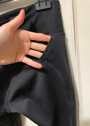 Nike Air Siyah Kadın Spor Tayt - Görsel 4