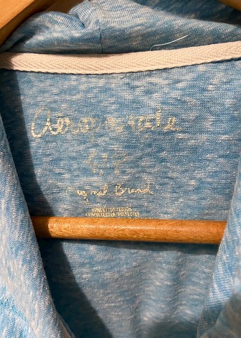 Aeropostale Mavi Sweatshirt Fermuarlı - Görsel 5