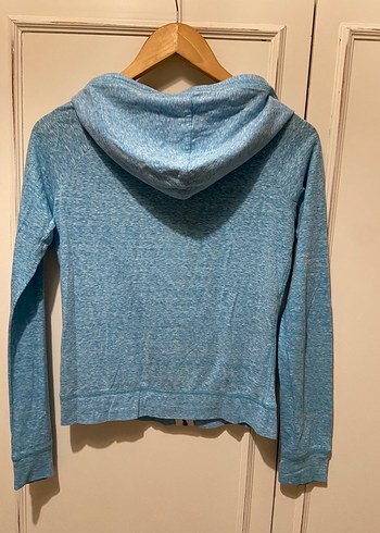 Aeropostale Mavi Sweatshirt Fermuarlı - Görsel 2