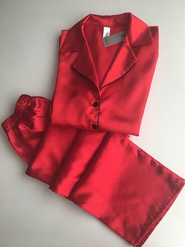 Saten pijama takımı