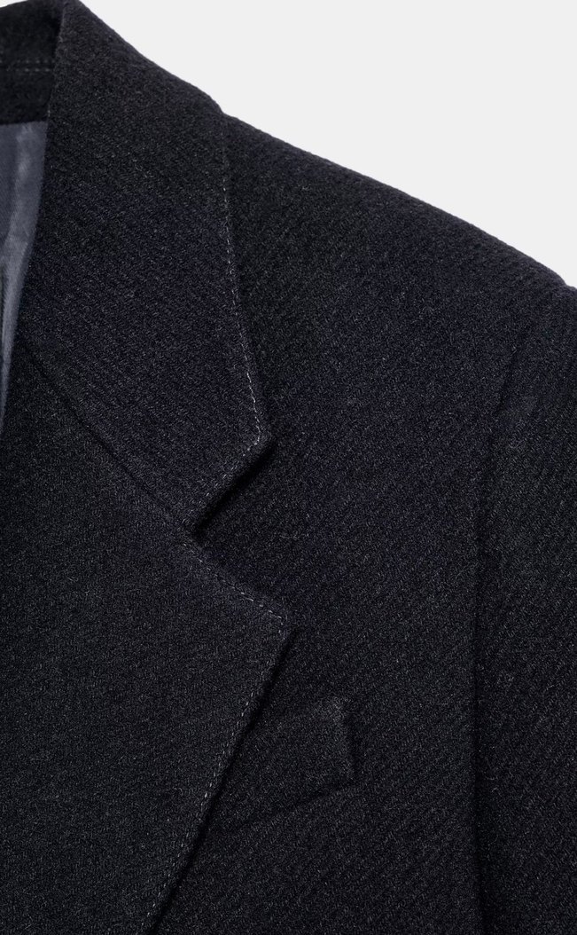 Zara yün karışımlı oversize blazer - Görsel 3