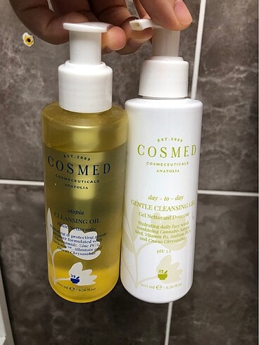 Cosmed çift aşamalı yüz temizleme