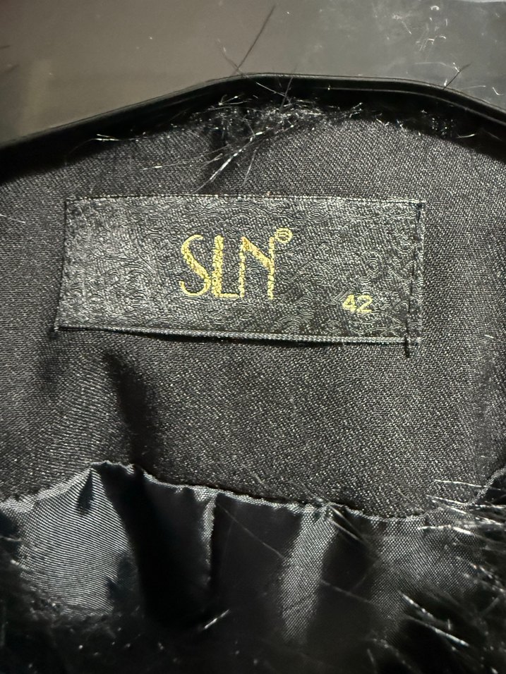 Yılan Desenli Gri Uzun Kürklü Kadın Elbise - Görsel 4