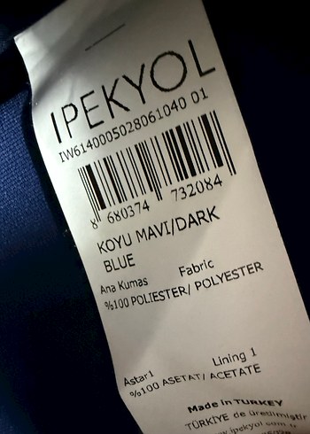 Mavi Kadın Kemerli Midi Blazer - Görsel 5