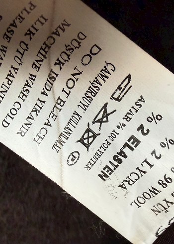 Kahverengi düğmeli Midi yün kaban - Görsel 8