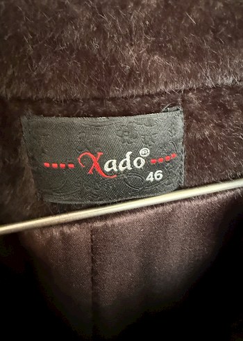 Kahverengi düğmeli Midi yün kaban - Görsel 7