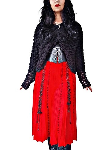 Killstar Gothic rock fairycore vampir yün etek
