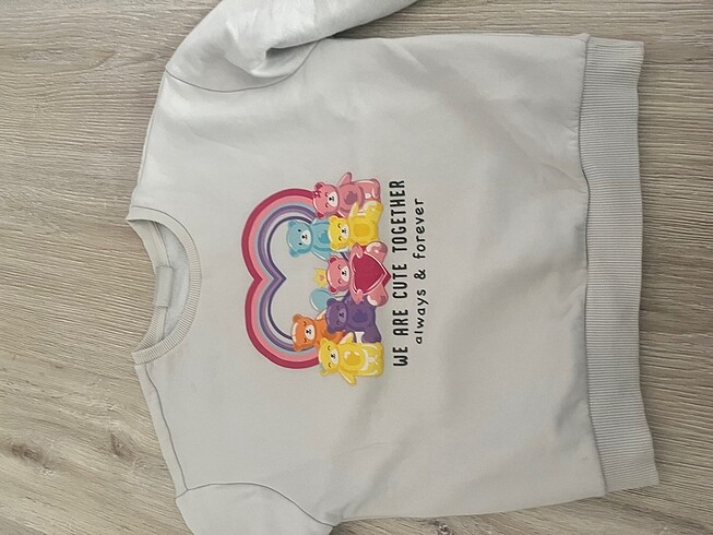 Sweatshirt krem rengi