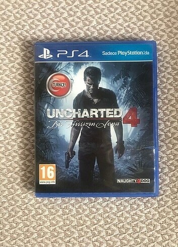 Ps4 oyun uncharted 4