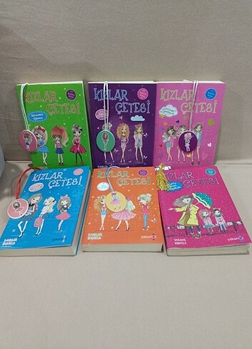 Kızlar Çetesi altılı set kokulu kitap