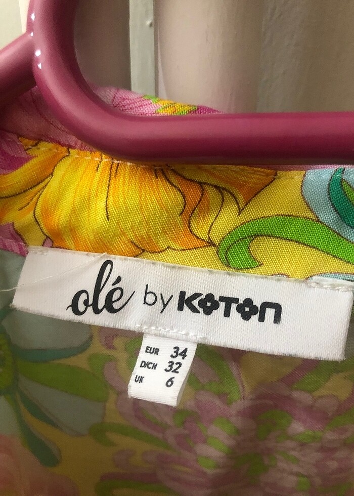 Çiçekli gömlek - Görsel 3