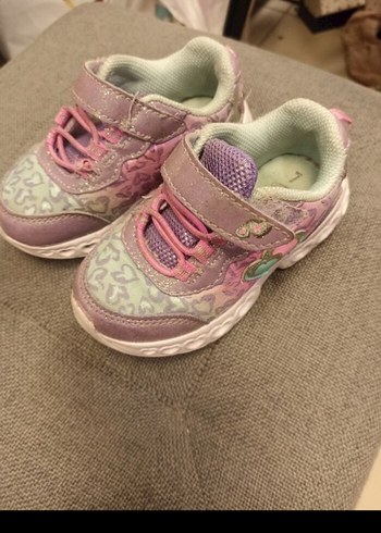 Kız Çocuk Renkli Bağcıksız Spor Ayakkabı - Görsel 2