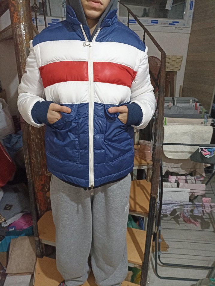 Erkek Çocuk Kapitone Fermuarlı Mont - Görsel 2